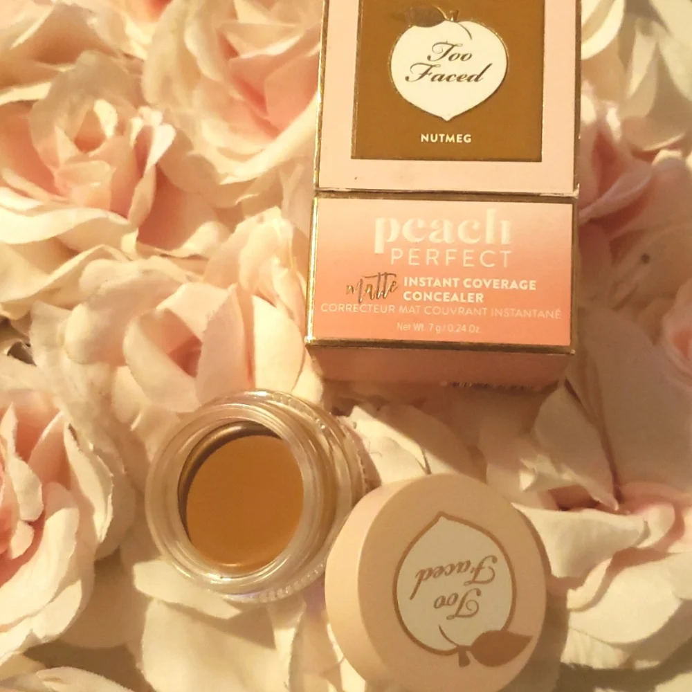 ❇️🧚‍♀️NUTMEG Too Faced DISCONTINUED Peach 🍑 Perfect Concealer NWT